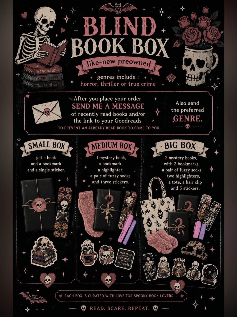 Blind Book Mystery Box : Blind Date With a Book